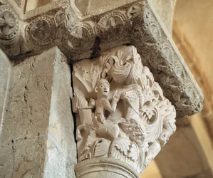 Absalom (chapiteau sculpté)