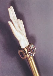 La Main de Justice des rois de France, du Trésor de Saint-Denis