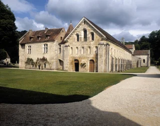 Vue de la prison, du scriptorium et de la salle capitulaire