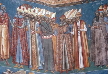 Turcs, détail du Jugement Dernier, 1547-50