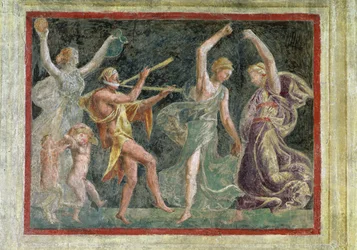 La Maison de la Métamorphose, Maenads dansant