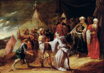Samuel tuant Agag, roi des Amalécites