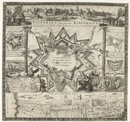 Les victoires de Rabenhaupt à Groningue en 1672-1673