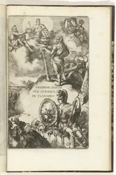 Page de titre pour la troisième partie des Guerres de Flandres (Troisième partie des Guerres de Flandres)