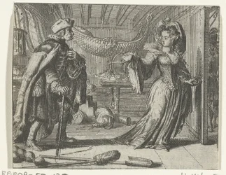 Illustration pour Le calendrier des vieillards de Contes et nouvelles de Fontaine