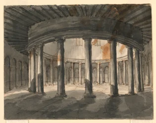 Décor de scène, intérieur d