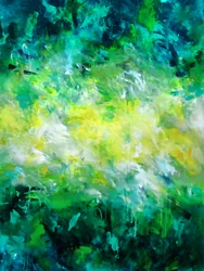 Abstrait vert vif