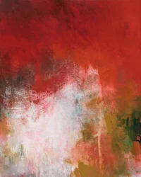 Abstrait rouge vif