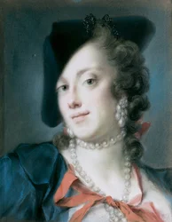 Une dame vénitienne de la maison Barbarigo Caterina Sagredo Barbarigo, vers 1735-1739
