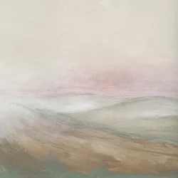 Des collines aux couleurs pastel de rêve
