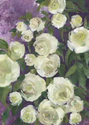 Le Jardin des roses violettes