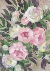 Bouquet rose pâle