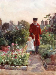 Le Jardin des Pensionnaires, Hôpital Royal, Chelsea