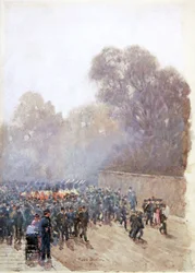 Le Défilé des Soldats 1891