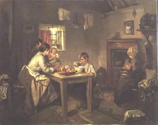 Intérieur de cottage