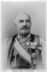 Nicolas, prince du Monténégro, vers les années 1900.