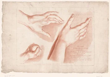 Page de titre avec trois mains
