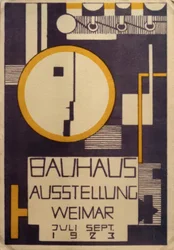 Exposition Bauhaus Weimar juillet-septembre 1923