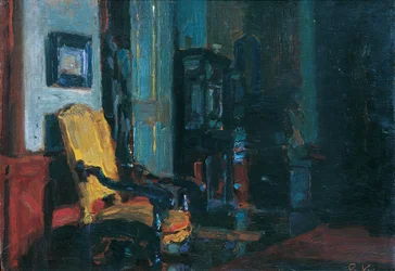 Intérieur (Château Dioseg près de Pressburg)