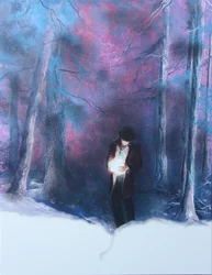 Borderline, 2024 (huile sur toile)