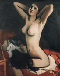 Femme à sa toilette