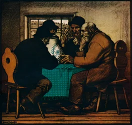 Les Buveurs, vers 1927