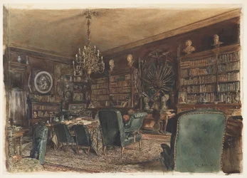 La bibliothèque dans l