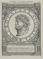 Empereur romain Néron (impression)