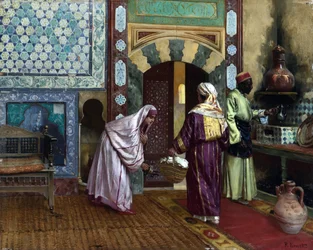 Dans le Hammam