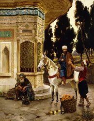 Devant le Palais