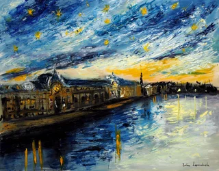 Nuit étoilée sur Paris Musée d
