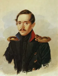 Portrait de Mikhaïl Lermontov, vers 1838