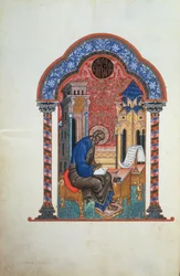 Page de titre des quatre Évangiles d