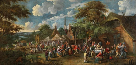 Fête de village, vers 1700