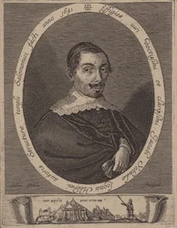 Portrait de Jacob Judah Leon 1602-1675