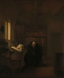Un érudit dans son étude