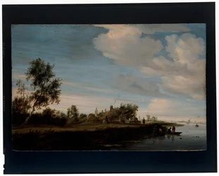 Une maison au bord d