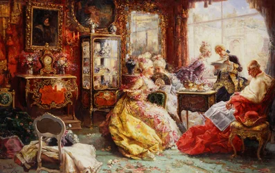 Un Après-midi au Salon, 1902