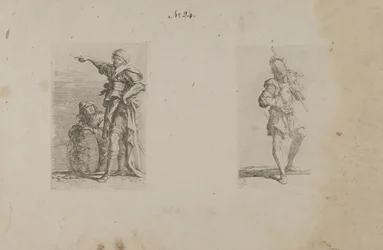 (Série de figurines) Deux hommes, l