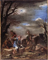 Paysage avec figures