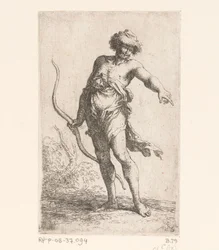 Homme avec un arc (Petites figures)