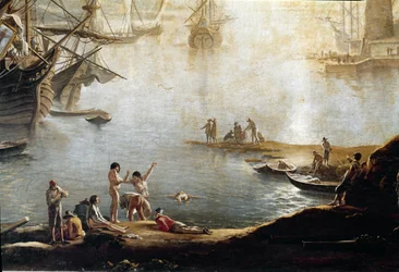 Marina du port (détail)