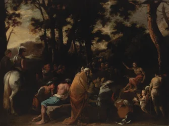 Saint Jean Baptiste prêchant