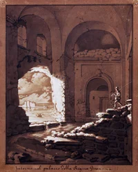 Intérieur du Palais de la Reine Giovanna