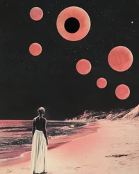 Pink Beach : Rêve cosmique