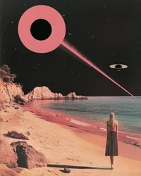 Soirée « Pink UFO » à la plage