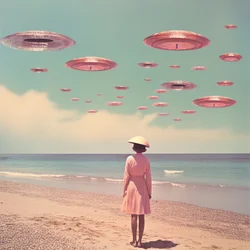 Des ovnis au-dessus de Pastel Beach