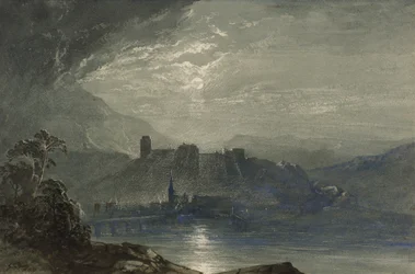 Paysage avec château