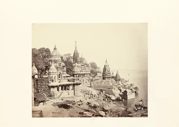 Bénarès ; le Ghat brûlant