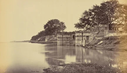 Cawnpore; Suttee Chowra Ghat, scène du massacre